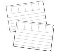 30 Double Sided Wipe Clean 4 And 5 Phoneme Plastic Childrens Pupils School Teachers Whiteboards A4 Primary Teaching Services