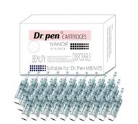 30 × Dr Pen Ultima M8 / M7S Original Replacement Cartridges - Nano-R Model, Sterile & Hygienic Single-Use for Gentle, Even and Radiant-Looking Skin - Compatible with Dr Pen M8 and M7S Devices