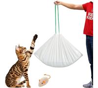 30 Extra Large Cat litter Tray Liners, 104 x 48cm Durable Thick Cat Litter Pan Bags with Drawstring Heavy Duty Liner Bags for Most Jumbo XL Large Pet