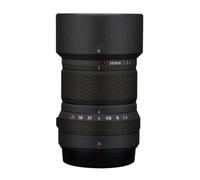 30 F2.8 Lens Skin Vinyl Wrap Film Camera Protective Sticker for Fujifilm XF 30mm F2.8 Photography Accessories(Leather Black)
