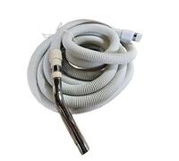 30 ft Beam Compatible Central Vacuum Hose - Lightweight Crush-Proof Design | Perfect Replacement for Older Beam & Compatible Systems | Standard 1.5" Inlet Fit (30 Feet)