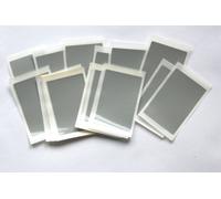 30 Grey Stickers - Sticky Coloured Self Adhesive Labels for Colour Coding