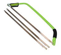 30” Heavy Duty Bow Saw Tree Wood Branch Log Cutter with 2 Spare Blades