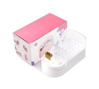 30 Hold Drill Bit Storage Box Grinding Head Holder Stand Display Cleanser Dust Proof Nail Polish Drill Bit Foot Care Home Use