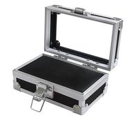 30-Hole Nail Polish Drill Bits Storage Box Tool Organizer Bit Holder Case Portable Art Container for Salon Use