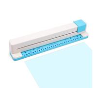 30 Hole Paper Punch, Binding Machine for Planner, A4 A5 A6 A7 B5 B6 B7 Book Binder Notebooks Loose Leaf Paper Punch Machine, Portable Adjustable Hole Puncher, 5-Sheet Capacity, for School, Office