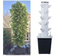 30 Holes Hydroponic Growing System Kit,Hydroponics Tower Garden,Garden Tower with Pump System, 2/3/4/5/6 Layers Indoor Vertical Tower for Herbs, Fruits and Vegetables