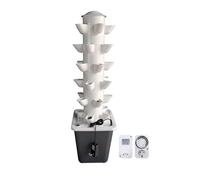 30 Holes Hydroponics Tower Garden Hydroponic Growing System Net Pots - Aeroponics Kit for Home Plants, Vegetables, Flowers, Fruits