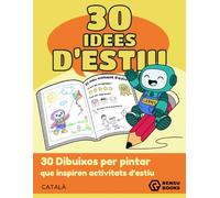 30 Idees d'Estiu · Llibre per pintar: amb 30 dibuixos de Lerny el robot que inspiren activitats d’estiu per nens, manualitats i jocs. Amb diari de records.