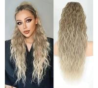 30 in Wave Braiding Hair,Water Wave Crochet Braids Hair for Butterfly Locs Crochet Twists Braiding Hair Bohemian Braids