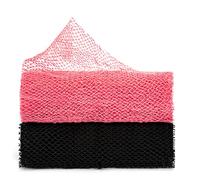 30 Inch African Net Sponge Authentic with Knots, 2 Pcs African Wash Net, Nylon Exfoliating Cloth Back Scrubber for Deep Clean, Shower Exfoliating Sponge Stretch Length