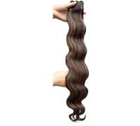 30 inch Body Wave Hair Extensions,Sew in Weft Long Synthetic Hairpiece Weave 200 g(#24)