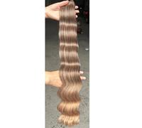 30 inch Body Wave Hair Extensions,Sew in Weft Long Synthetic Hairpiece Weave 200 g(BLG001)
