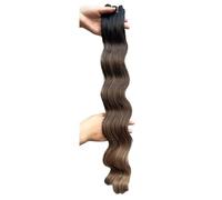 30 inch Body Wave Hair Extensions,Sew in Weft Long Synthetic Hairpiece Weave 200 g Easy Installation and Removal(T1B-108)