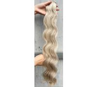 30 inch Body Wave Hair Extensions,Sew in Weft Long Synthetic Hairpiece Weave 200 g(Piano Blonde)