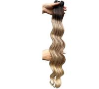 30 inch Body Wave Hair Extensions,Sew in Weft Long Synthetic Hairpiece Weave 200 g(Sunshine)