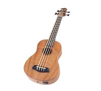 30 Inch Electric Bass Ukulele Okoume Wood Body 4 String Ukulele Beginners