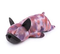 30 inch Large Plush Dog French Bulldog Plushies Soft Toy Stuffed Dog Stuffed Animal Plush Pillow Cuddly Toy Hugging Pillow for Unisex, Realistic Sleepy Bulldog Simulation Cushion Doll Cute Decor