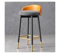 30 Inch Modern Leather Bar Stools with Back Upholstered Counter Height Chairs for Kitchen Island Cream Color Heavy Duty Metal Legs Stylish Tall Barstools