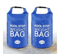 30 lb Pool Ladder Weights,Sand Fillable Step Anchors for Above Ground Pools