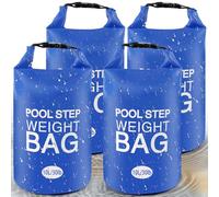 30 lb Pool Ladder Weights,Sand Fillable Step Anchors for Above Ground Pools