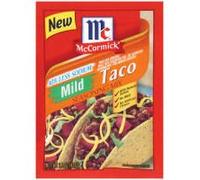 30% Less Sodium Mild Taco Seasoning Mix, 1.25 OZ