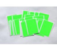 30 Lime Green Stickers - Sticky Coloured Self Adhesive Labels for Colour Coding