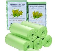 30 Litre Bin Bags 80 Counts | Heavy Duty & Partially Biodegradable Rubbish Sacks | Extra Thick, Strong Recycling Bags for Kitchen, Garden & General Household Waste | 60 x 65cm