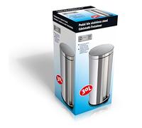 30 Litre Kitchen Pedal Bin 95522 Elegance Chrome