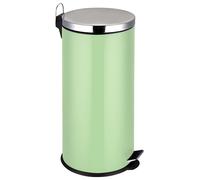 Premier Housewares 30L Pedal Bin - Pale Green, Green