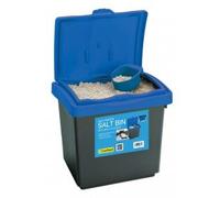 30 litre winter grit bin with 10 kg white salt