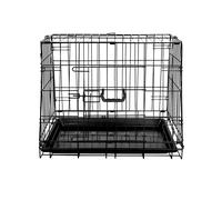 30" Medium Delux Collapsible Slanted Car Boot Pet Transport Puppy Dog Crate Cage