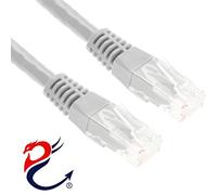 30 Metre Cat5e Ethernet Enhanced High Speed Network RJ45 UTP LAN Patch Cable Lead For Switch Router Modem Internet Broadband Hub Patch Panel Access Point 5 Metre - Grey By Dragon Trading
