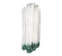 30 Metres Long 3 Cm Mesh 3 Layer Fishing Net with Floats and Countersinks Mesh 3 Cm / 30 M X 1.2 M Ishing Net Fish Landing Net Fishing Net Replacement.