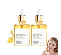 30 ml Silk Body Oil, Anti-Ageing Whitening Serum with Vitamin C, Moisturising Oil for Face and Body, Nourishing the Skin Moisture, Reduces Dark Spots, Wrinkles and Melasma (2 Pieces)