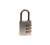 (30 mm, Silver) Abus Mechanical 145 Series Aluminium Combination Padlock