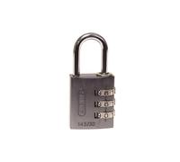 (30 mm, Titanium) Abus Mechanical 145 Series Aluminium Combination Padlock