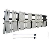 30 Notes Foldable Glockenspiel Xylophone, Percussion Aluminum Plate Marimba Musical, Instrument Professional Orff Instrument, Includes 2 Mallets and Carrying Bag