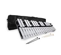 30 Notes Foldable Glockenspiel Xylophone, Percussion Instrument Kit for Adults and Kids- Includes 2 Mallets and Carrying Bag