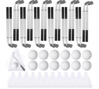 30 Organza Bags, 24 Golf Stress Ball, Plus 78 Pcs Golf Party Favors, Sports Gathering Items, Funny Golf-Themed Party Ornaments, 24 Golf Ballpoint Pens, Golf Club Props