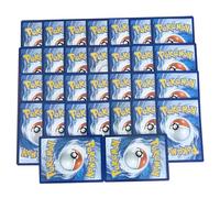 30 Original Pokemon Cards Including 2 Glitter Holo Cards - German - Trading Card Set Pokémon Cards Gold Pingianer