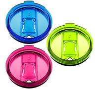 30 oz Tumbler Lids Set of 3 Fit for YETI Rambler, Ozark Trail, Rtic and More, maxin Spill Proof and Splash Resistant Lids Covers