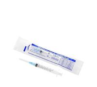 30 Pack 1ml Luer Lock Plastic Dispensing Syringe for Liquid Lab Craft Pet