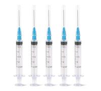 30 Pack 2.5ml Syringe Measuring Tools 23G/25mm, Individually Packaged Lab Dispensing Tools, Suitable for Research Experiments,Liquid Dispensing and pet feeding