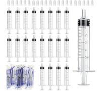 30 Pack 5ml Syringe Without Needle, Sterile Baby Medicine Syringe