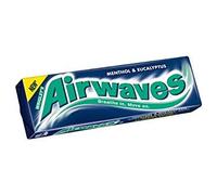 ( 30 Pack ) Airwaves Menthol & Eucalyptus Flavour Sugarfree Chewing Gum 10 Pellets 14g