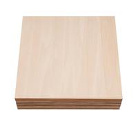 30 Pack Basswood Sheets, 400*400*3mm Unfinished Plywood, Light Woodgrain Rectangle Blank Wooden, Thin Plywood Sheets Wooden Cutouts, 12% Water Content, for Crafts,Wood Burning, Home Decor, DIY Project