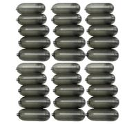 30 Pack Carp Fishing Flotation Hook Tubes Expandable Buoyancy Tube Reinforces the bottom effective hook facing the fishing float