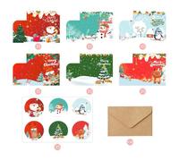 30 Pack Christmas Money Cards, Christmas Money Holders For Cash Gift Set, Holiday Cards Stickers, & Bl Moneys with Envelopes