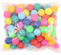 30 Pack Coloured Table Tennis Balls Ping Pong Balls 40mm Plastic Halloween Christmas Decorations for Cat Dog Craft Party School Family Games Beginner Adult Not Suitable for Professional Athletes